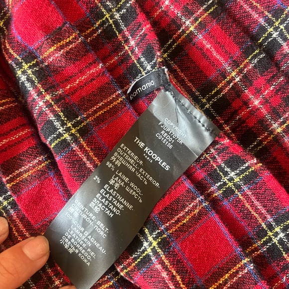 The Kooples
Spring Summer 2020 wool mini skirt - Picture 7 of 7